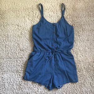 Old Navy Chambray Romper